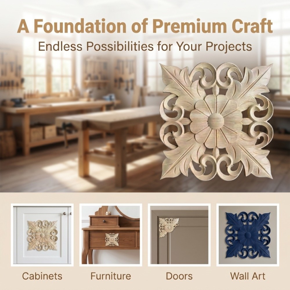 Dekoracja Domu Drewno Rzeźbion – Craft Embellishment recenzja i cena