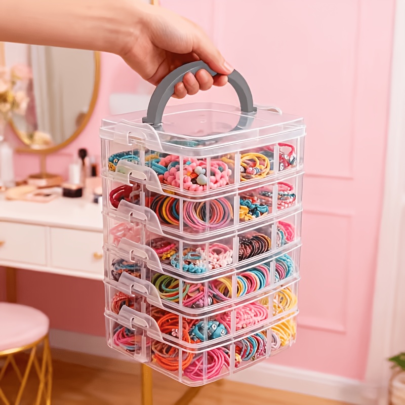 5-warstwowy przezroczysty poje – Craft Embellishment Storage recenzja i cena