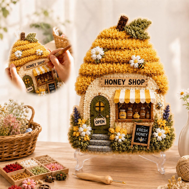 Zestaw DIY do tworzenia trójwy – Embroidery Craft recenzja i cena