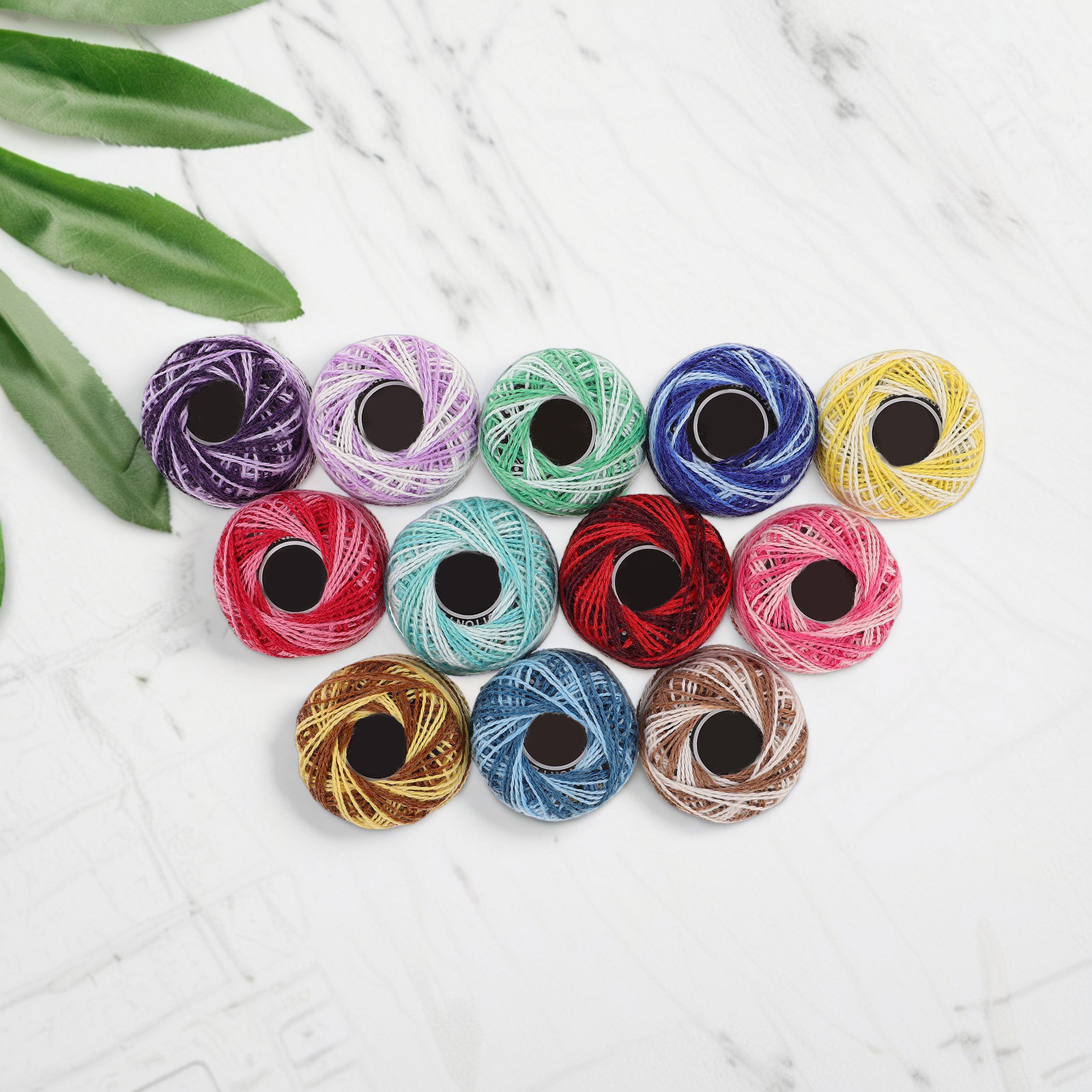 12 sztuk kolorowych bawełniany – Embroidery Craft recenzja i cena