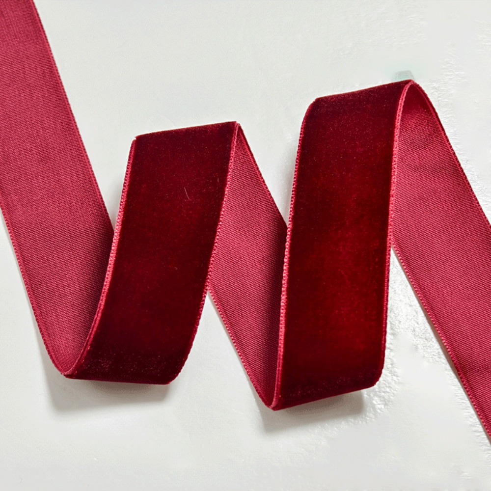 5 Jardów/Rolka Aksamitna Wstąż – Velvet Ribbon Roll recenzja i cena